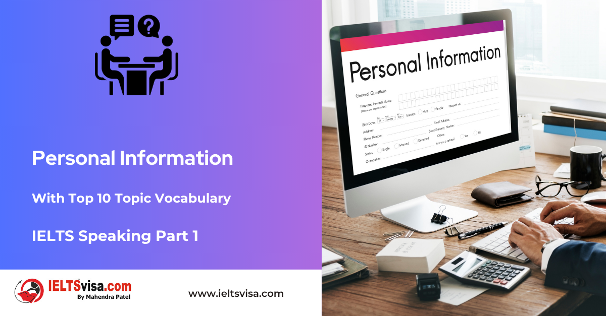 IELTS Speaking Part 1 – Personal Information