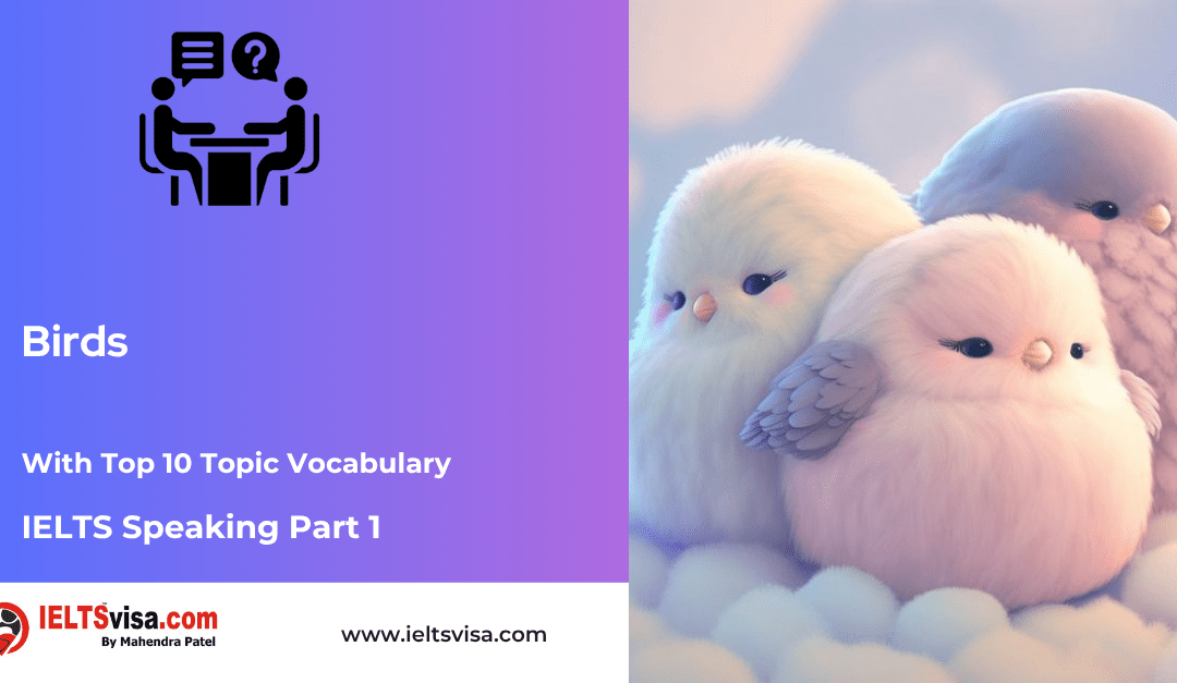 IELTS Speaking Part 1 –  Birds