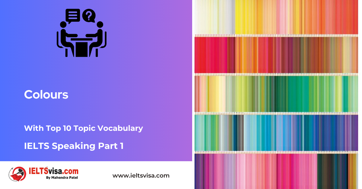 IELTS Speaking Part 1 – Colours