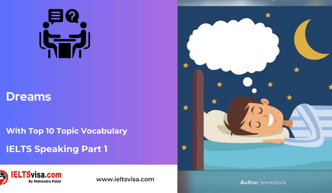 IELTS Speaking Part 1 – Dreams
