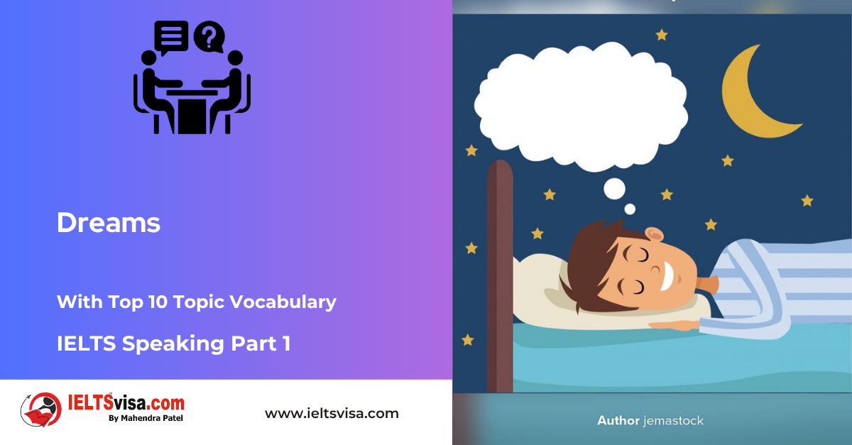 IELTS Speaking Part 1 – Dreams