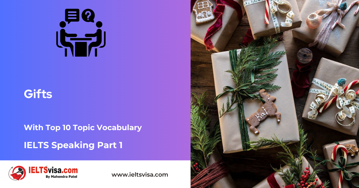 IELTS Speaking Part 1 – Gifts