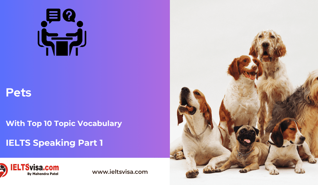 IELTS Speaking Part 1 –  Pets