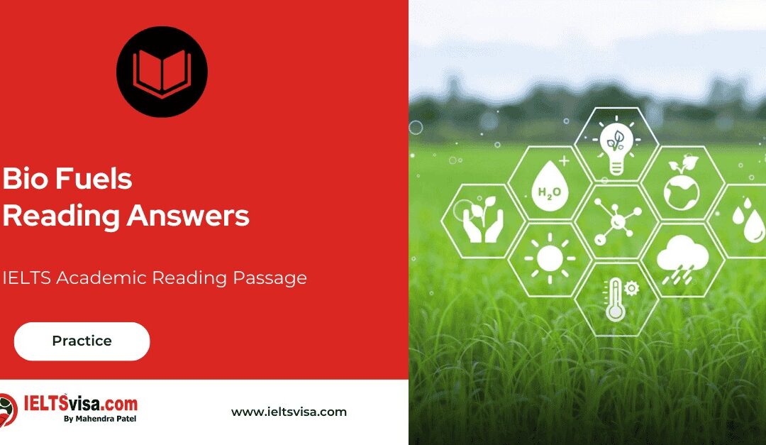 Bio Fuels Reading Answers