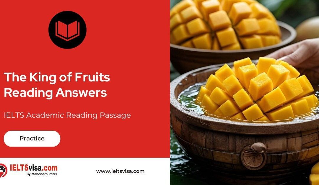 The King of Fruits Reading Answers
